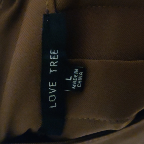 Brown Pleated Skirt - Picture 3 of 3